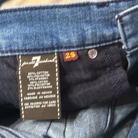 Seven for mankind light blue skinny jeans, size 25 - Picture 8 of 8